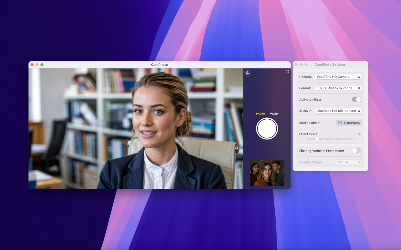 Take Photos with Webcam